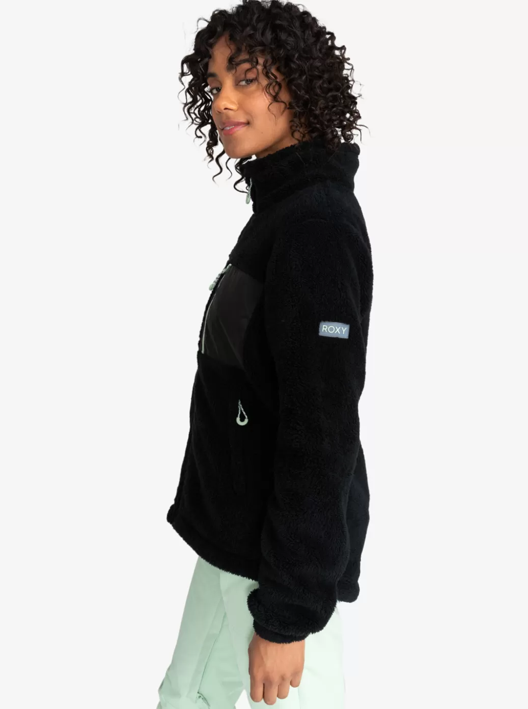 Base Layers | Fleece & Softshells | WOMEN ROXY Alabama Technical Fleece True Black