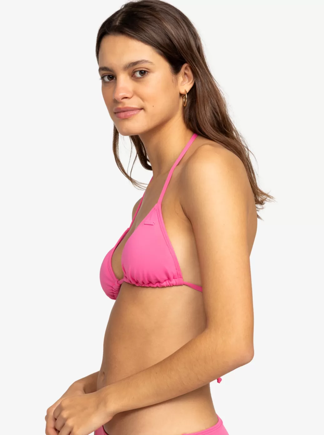 Bikini Tops | Bikinis | WOMEN ROXY Beach Classics Tiki Triangle Bikini Top Shocking Pink