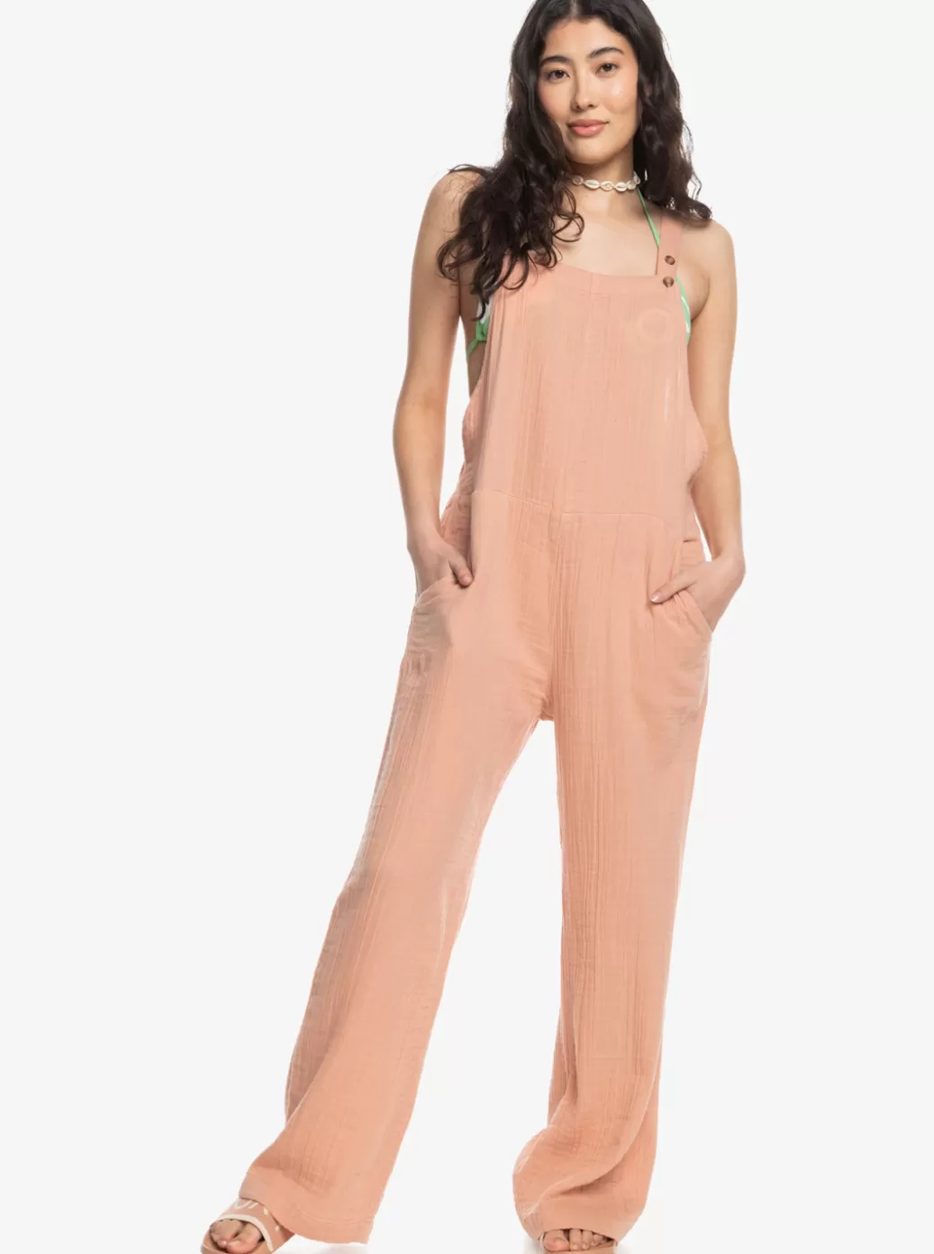 Jumpsuits & Rompers | WOMEN ROXY Beachside Dreaming Onesie Cafe Creme