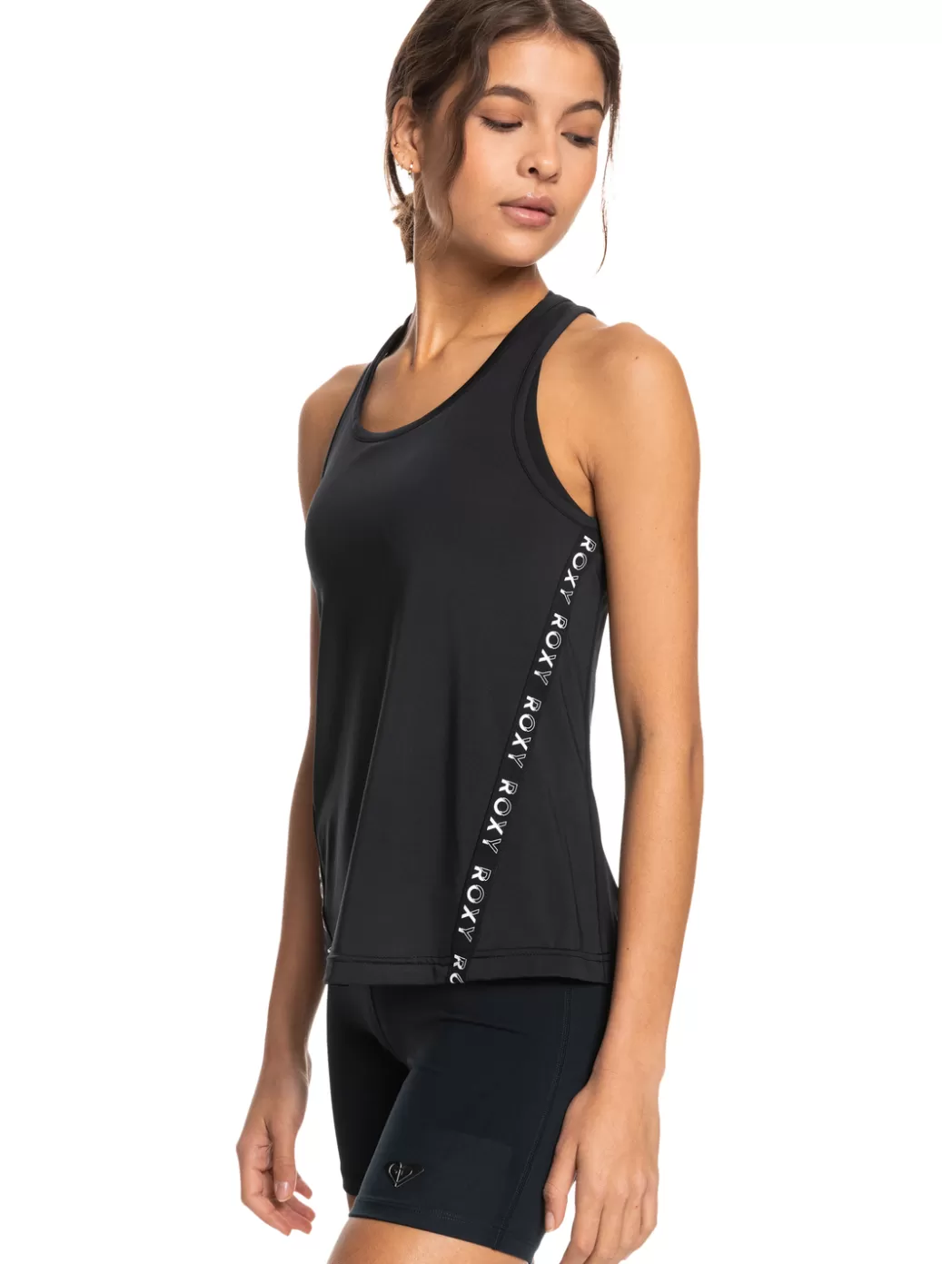 Tees & Tanks | Tops | WOMEN ROXY Bold Moves Technical Tank Top Anthracite