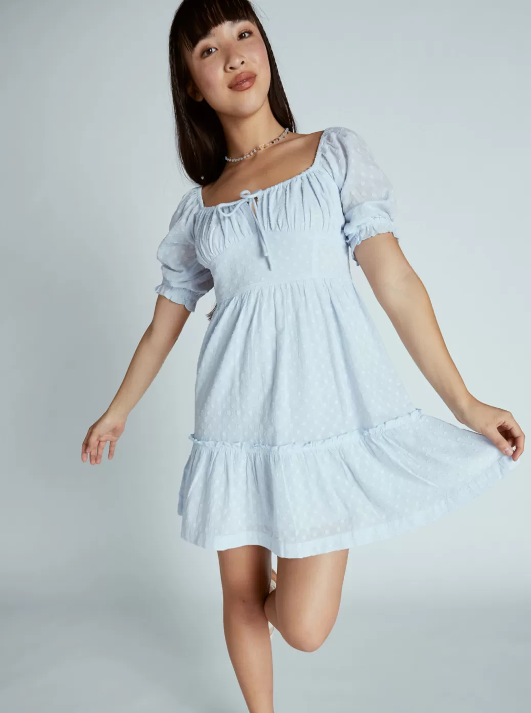 Chloe Kim | Dresses | WOMEN ROXY Chloe Kim Venice Daydream Mini Dress Halogen Blue