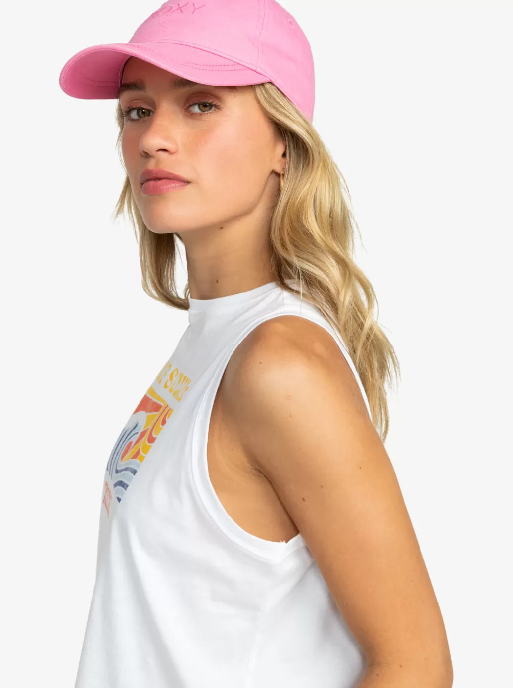 Hats | WOMEN ROXY Dear Believer Color Baseball Cap Sachet Pink