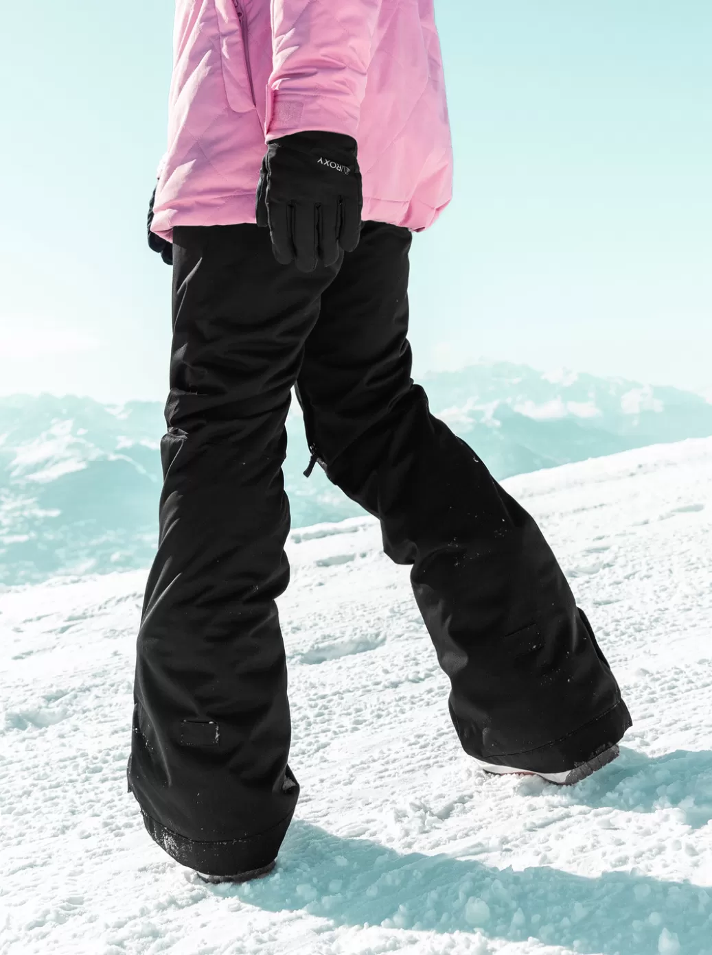 On the Mountain | Snow Pants | WOMEN ROXY Diversion Technical Snow Pants True Black