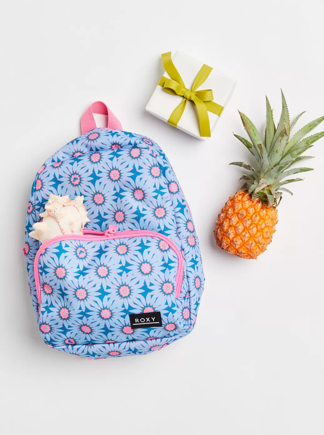 Accessories | KIDS ROXY Girl's 2-7 Always Core 8L Extra Small Backpack Crystal Teal Sol Flower