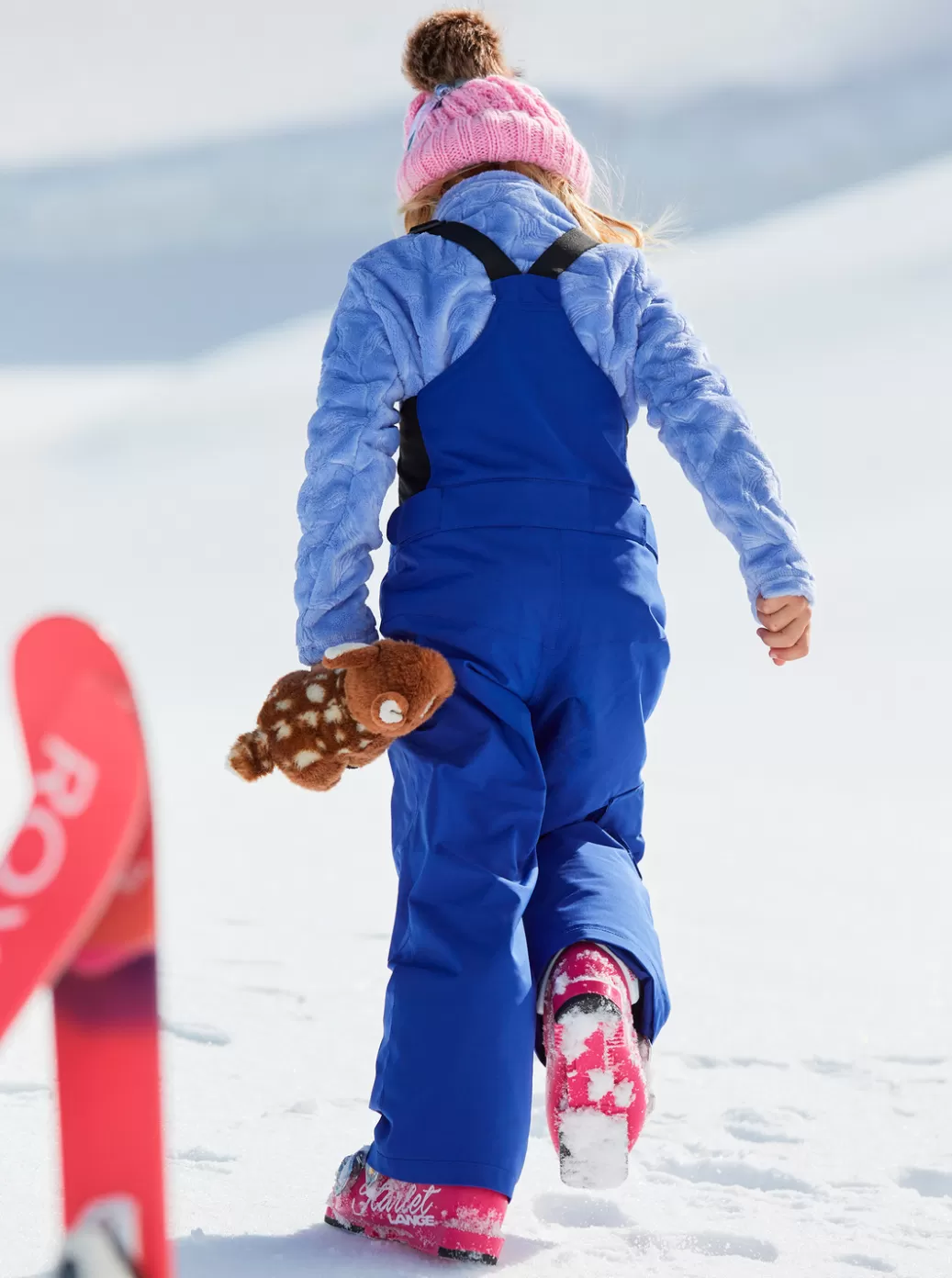 Snow Pants | Girls Snow | KIDS | WOMEN ROXY Girl's 2-7 Lola Technical Snow Bib Pants Bluing