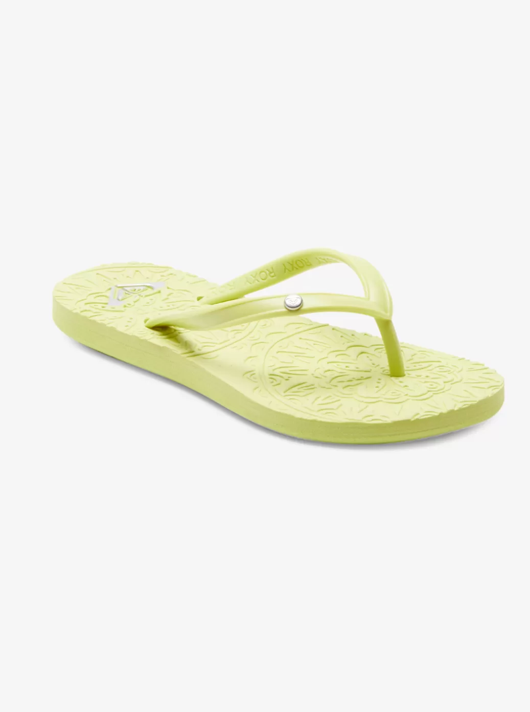 Shoes & Sandals | KIDS ROXY Girl's 4-16 Antilles Flip-Flops Lime Green