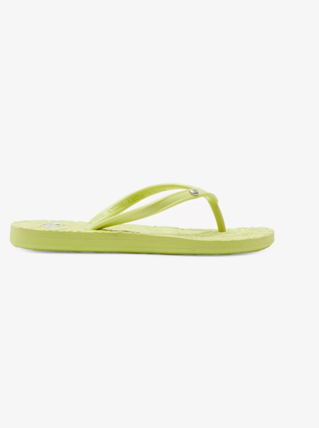 Shoes & Sandals | KIDS ROXY Girl's 4-16 Antilles Flip-Flops Lime Green