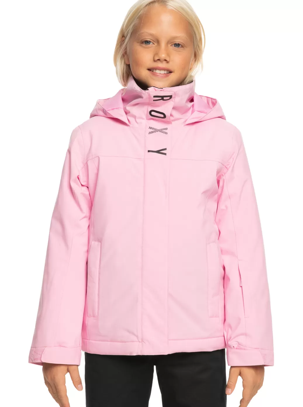 Snow Jackets | Girls Snow | KIDS | WOMEN ROXY Girl's 4-16 Galaxy Technical Snow Jacket Pink Frosting