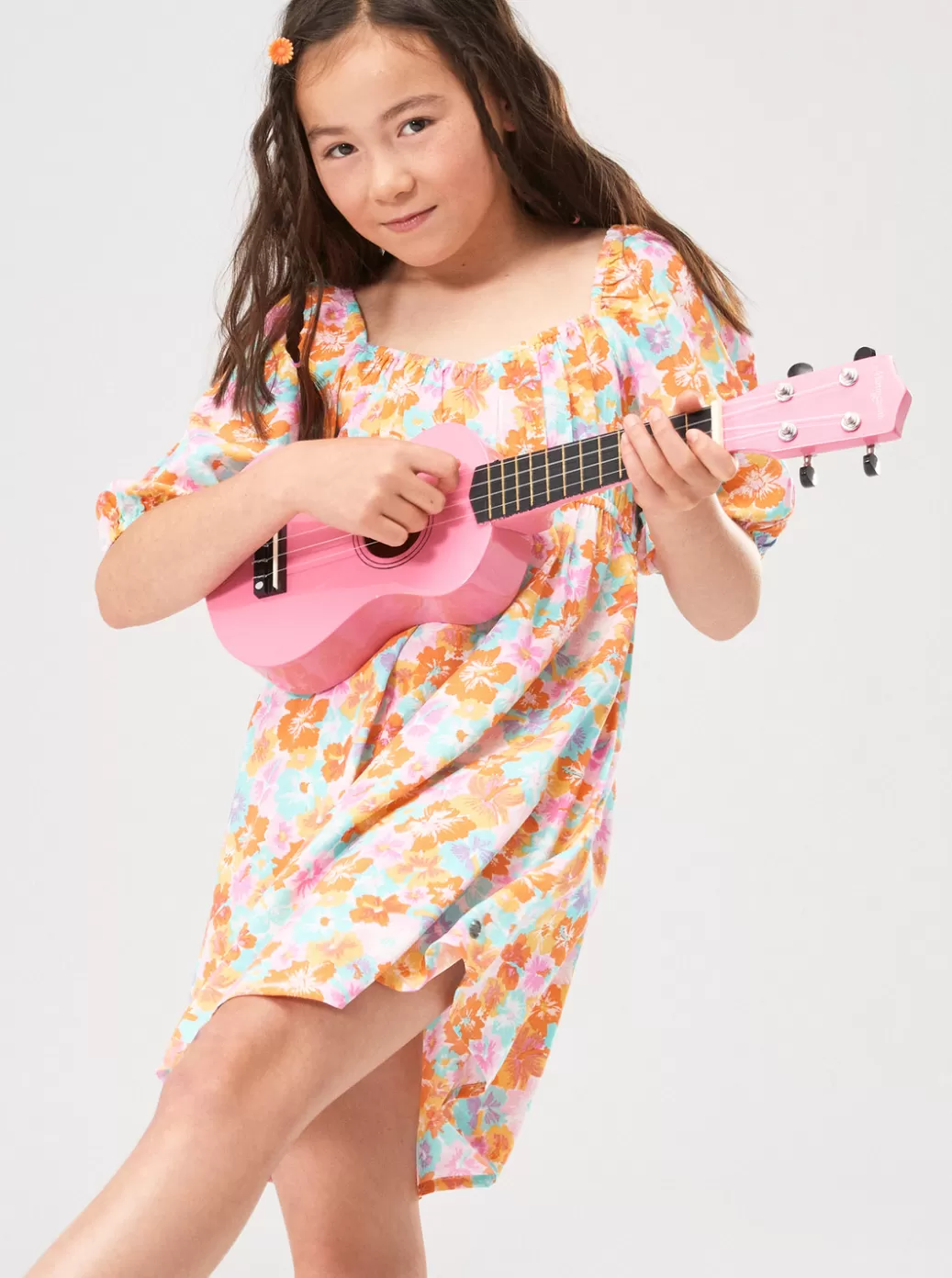 Dresses & Rompers | KIDS ROXY Girl's 4-16 Running Nights Dress Autumn Sunset Floraya