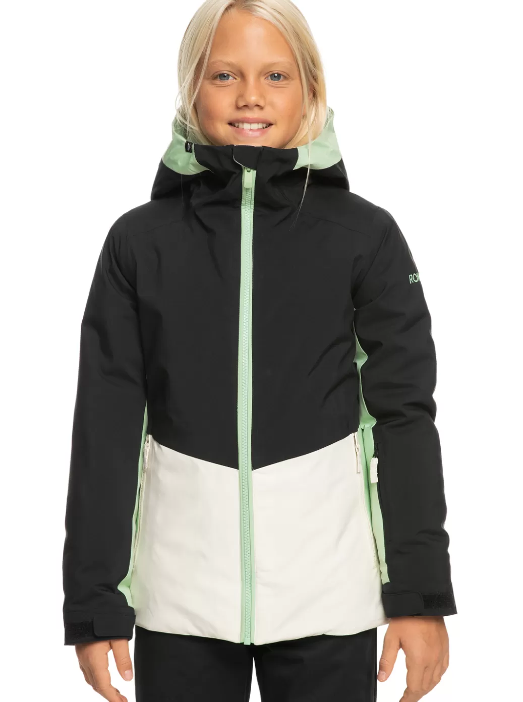 Snow Jackets | Girls Snow | KIDS | WOMEN ROXY Girl's 4-16 Silverwinter Technical Snow Jacket True Black