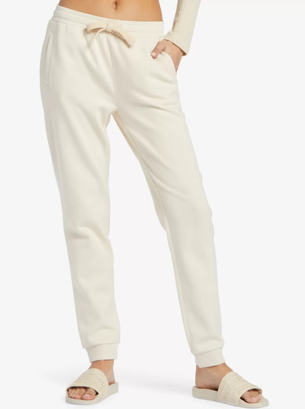 Loungewear | Pants & Jeans | WOMEN ROXY Go Off Jogger Sweatpants Tapioca