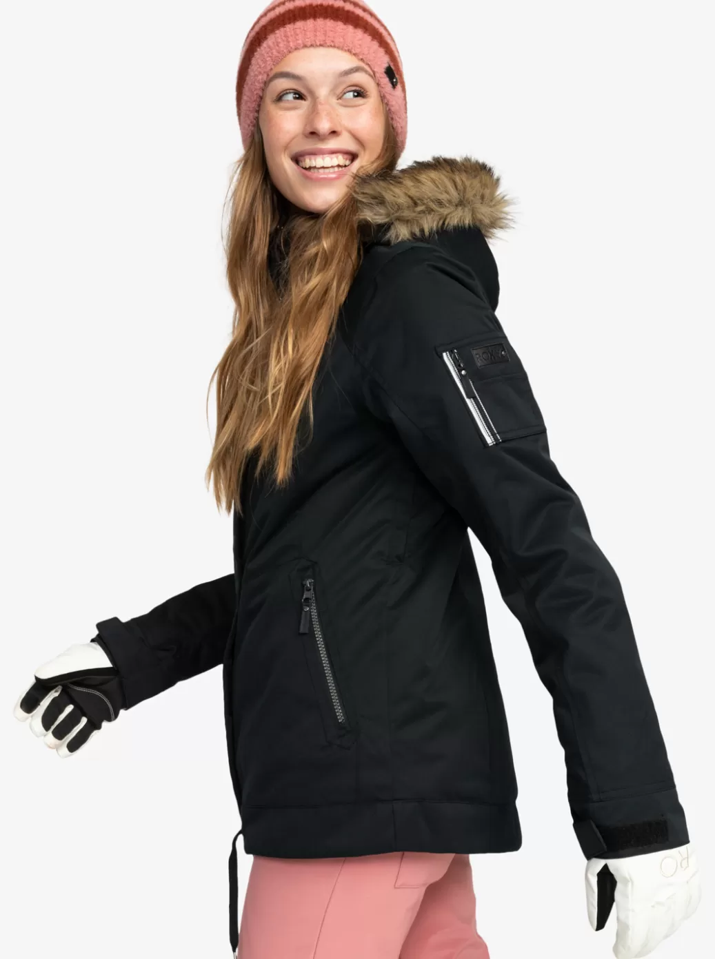 Hydrosmart | Snow Jackets | WOMEN ROXY Meade Technical Snow Jacket True Black