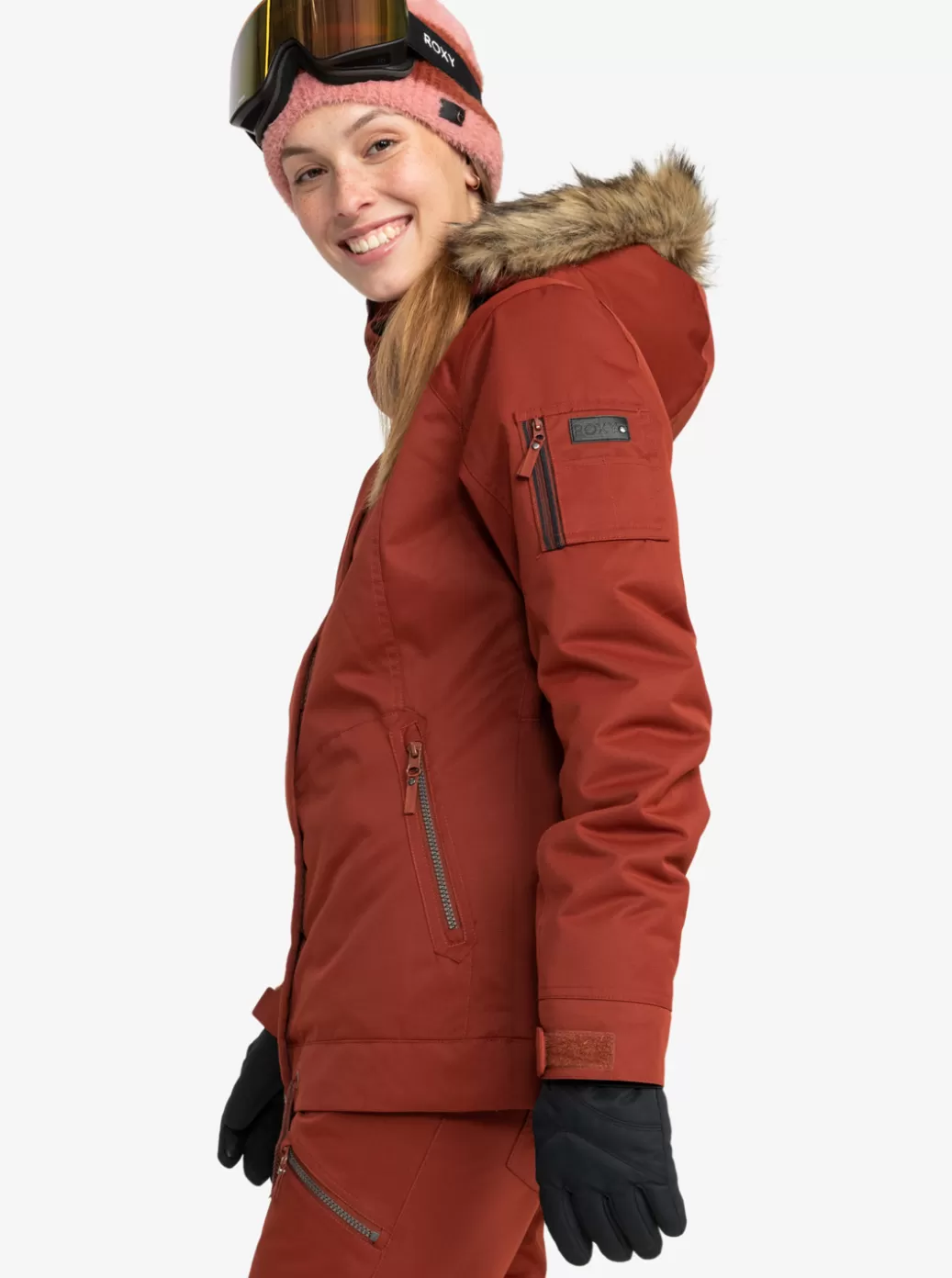 Hydrosmart | Snow Jackets | WOMEN ROXY Meade Technical Snow Jacket Smoked Paprika