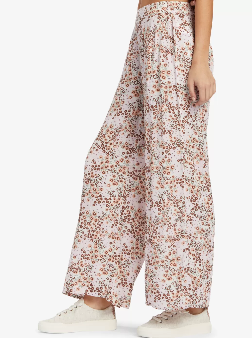 Pants & Jeans | WOMEN ROXY Midnight Avenue Pants Wild Fields Floral Warm Taupe