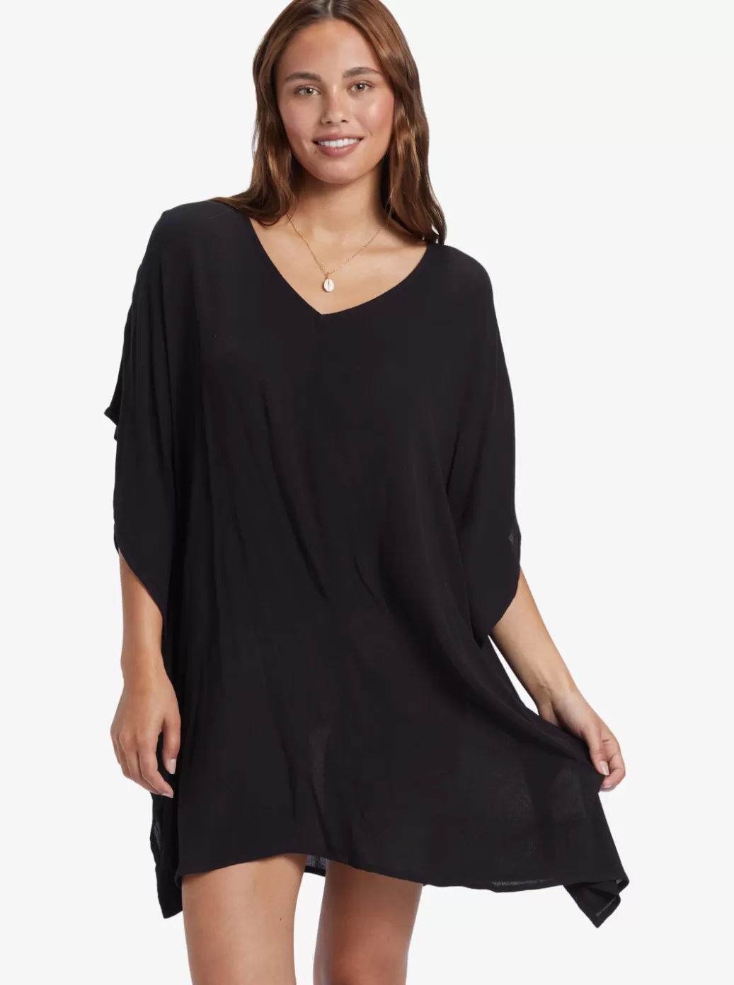 Cover Ups | WOMEN ROXY Moon Blessing Poncho Anthracite