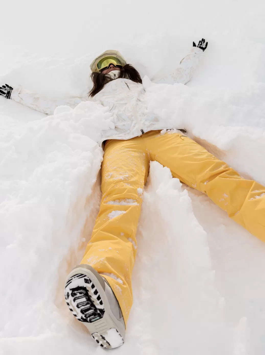 Snow Pants | WOMEN ROXY Nadia Technical Snow Pants Sunset Gold
