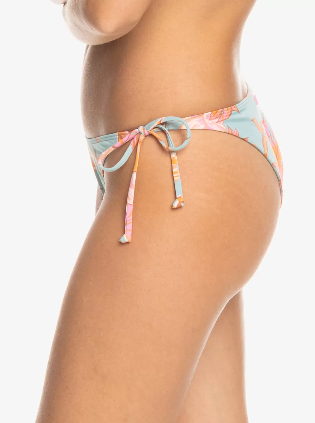 Swimsuits | Bikini Bottoms | Bikinis | WOMEN ROXY Printed Beach Classics Cheeky Bikini Bottoms Blue Surf Kartoffel Tropical