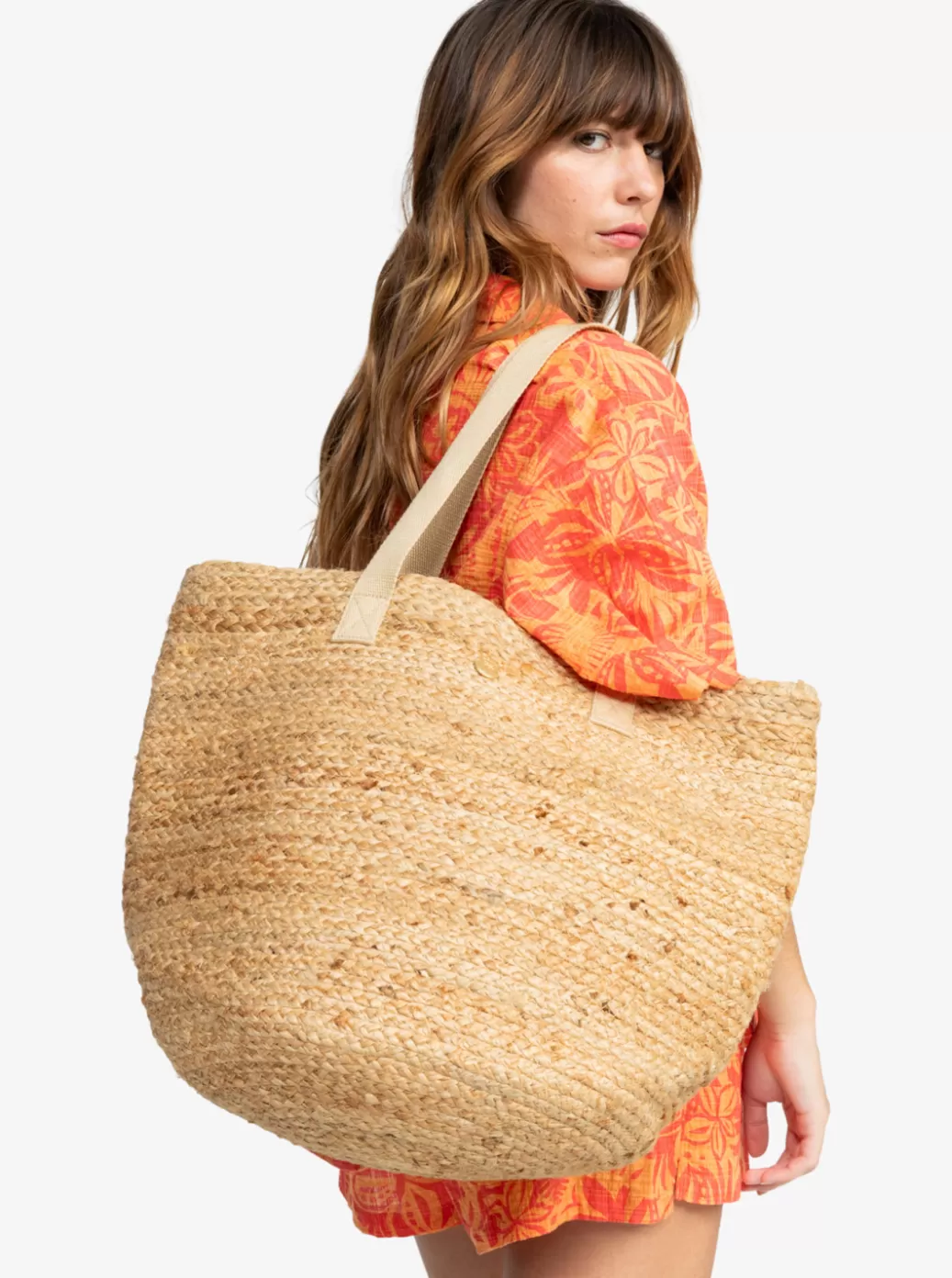 Handbags | WOMEN ROXY Ritual Kiss Tote Beach bag Natural