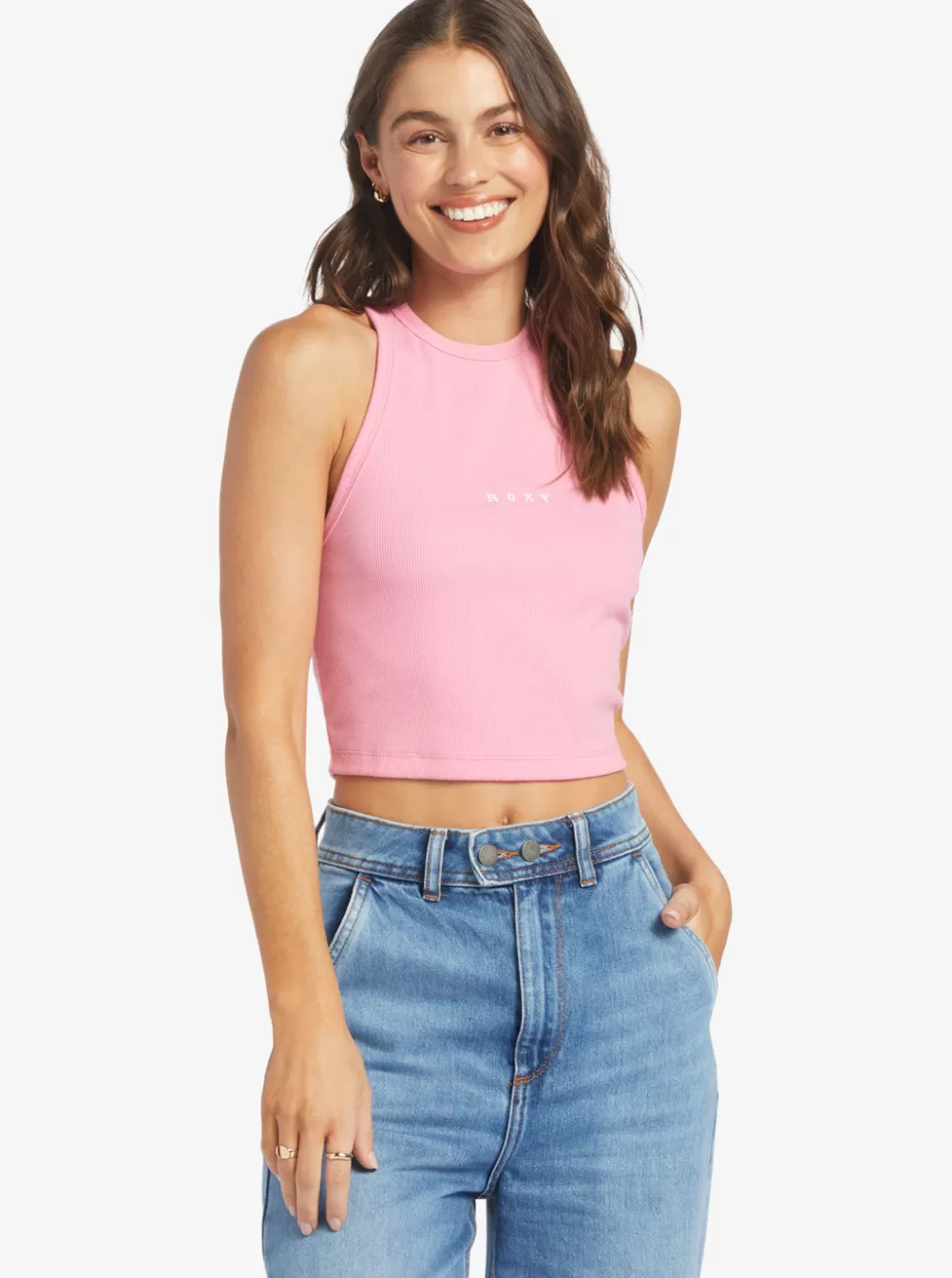 Tees & Tanks | Tops | WOMEN ROXY Roxify Sleeveless Muscle T-Shirt Sachet Pink