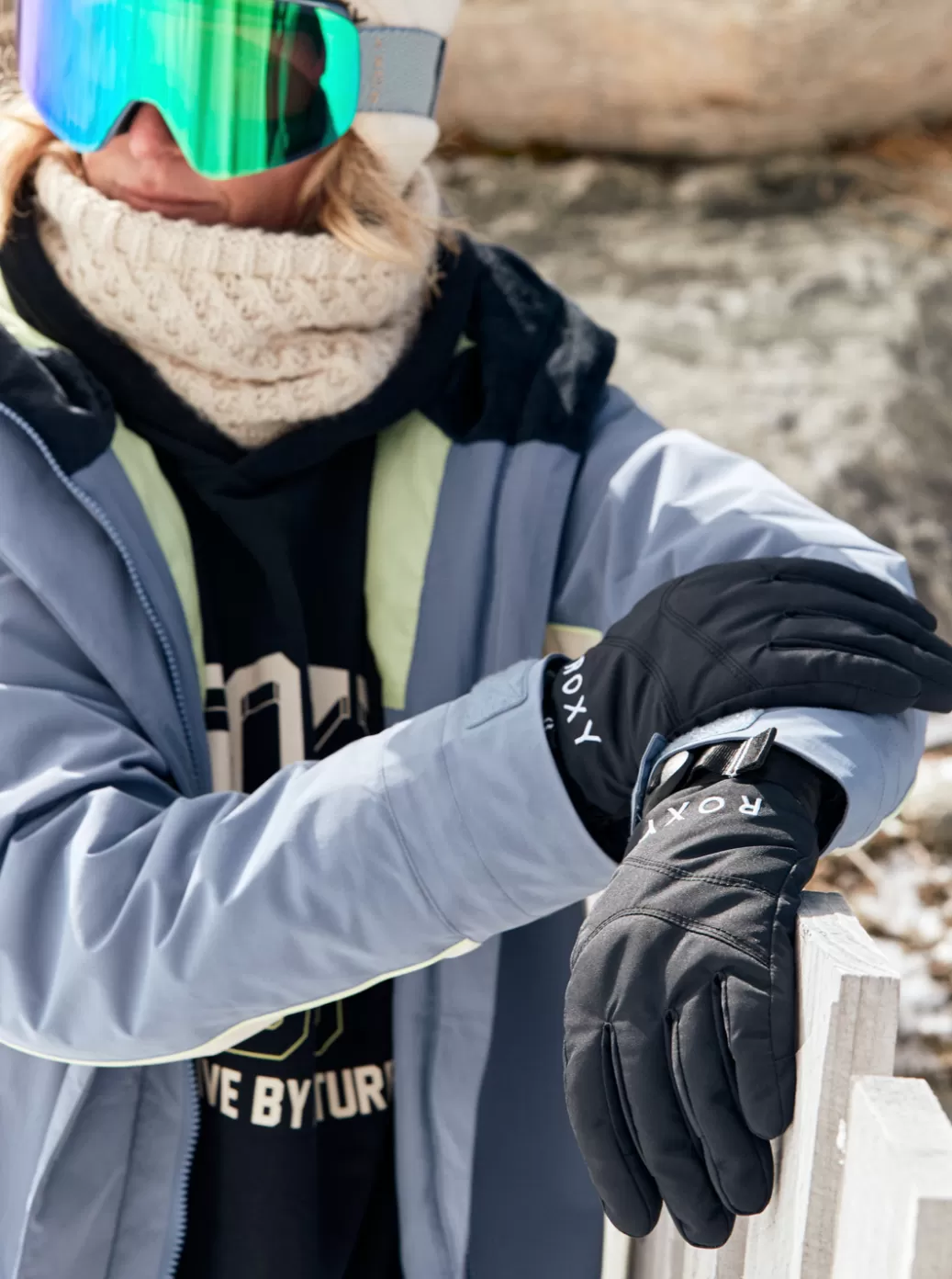Snow Accessories | WOMEN ROXY Jetty Solid Insulated Snowboard/Ski Gloves True Black