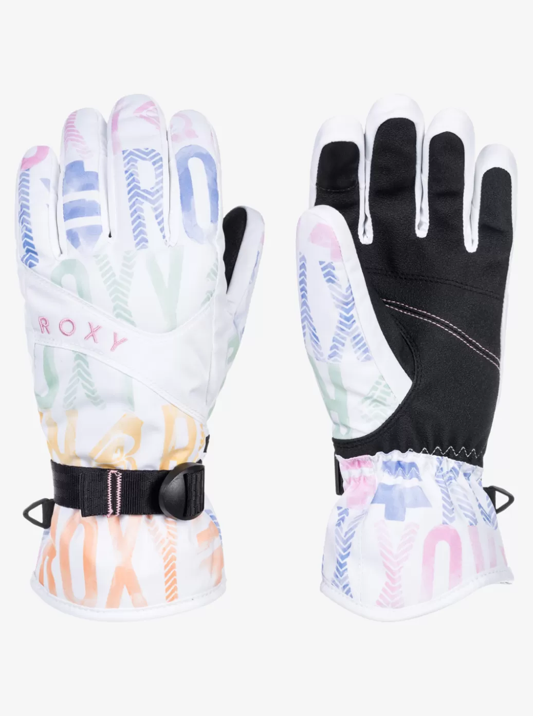 Snow Accessories | WOMEN ROXY Jetty Technical Snowboard/Ski Gloves Bright White Sapin