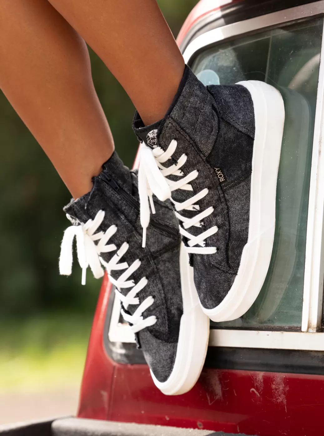 Sneakers | WOMEN ROXY Rae Mid-Top Shoes Black