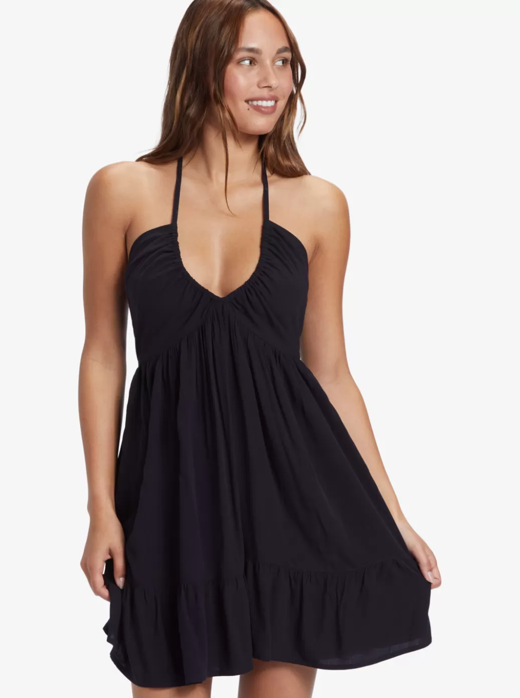 Dresses | WOMEN ROXY Summer Nights Mini Multi-Way Dress Anthracite