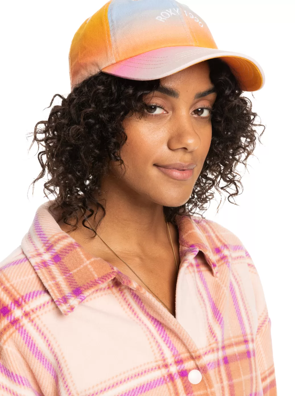Hats | WOMEN ROXY Toadstool Printed Baseball Cap Sachet Pink Sunbean