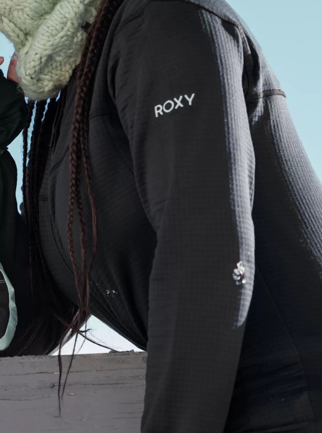 Base Layers | Fleece & Softshells | WOMEN ROXY Vertere Technical Zip-Up Fleece True Black