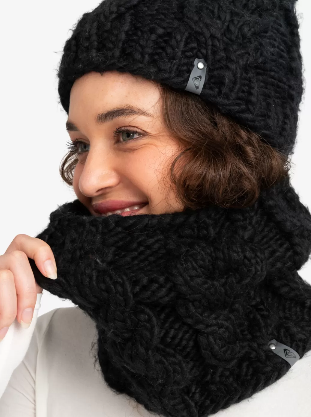 Hydrosmart | Snow Accessories | WOMEN ROXY Winter Technical Fleece Collar True Black